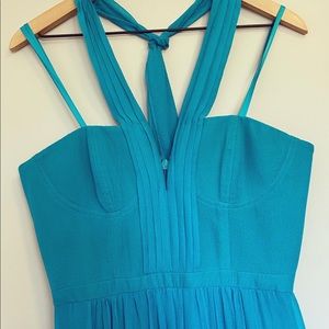 BCBGMaxazria Silk Formal Dress